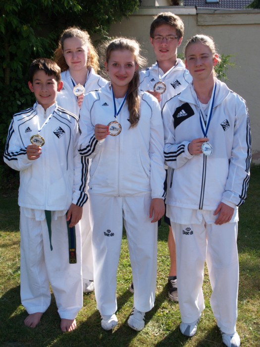 Ordentliche Leistungen beim diesjährigen Taekwondo Bayernpokal