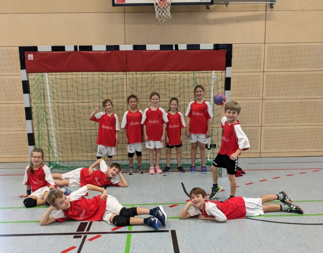 Erstes Turnier der Handball-Minis am 15.01.2023 beim HC Hersbruck