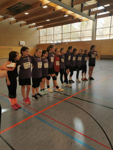 Letztes Heimtunier der wD-Jugend in der Zeidlerhalle