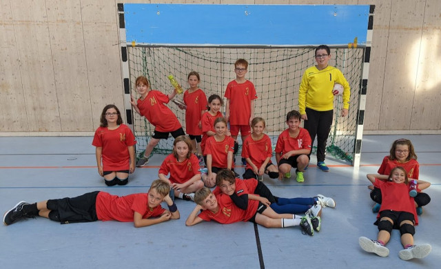 Die Handballkids der gE-Jugend wieder im Spielbetrieb