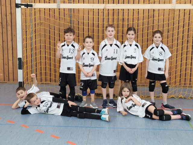 Die Handball Minis des TSV Feucht reisten zum zweiten Mal in dieser Spielrunde nach Berching.