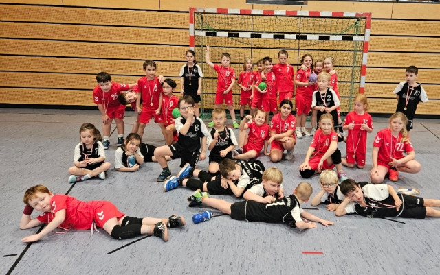 Minispieltag der Handballer in Feucht