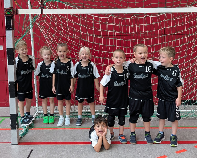 Handball Spieltag der Mini 3 bei der DJK Neumarkt