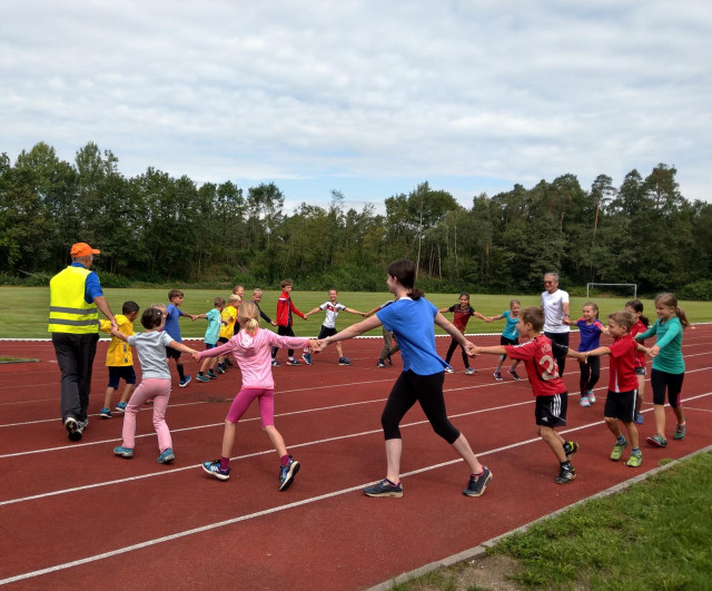 Strahlende Gesichter bei der Sportabzeichenverleihung