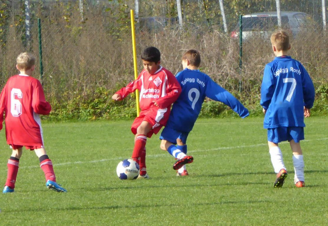 U12 auch gegen die SpVgg Roth erfolgreich