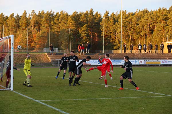 Die Vorentscheidung zum 3:0 für die Feuchter