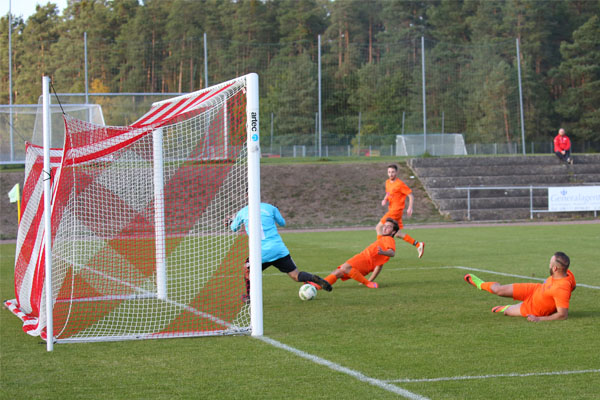 Das 1:0 für den TSV durch Luca Bader