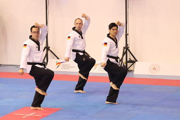 Vice-Europa-Meister für das TSV-1904 Taekwondo-Technikteam