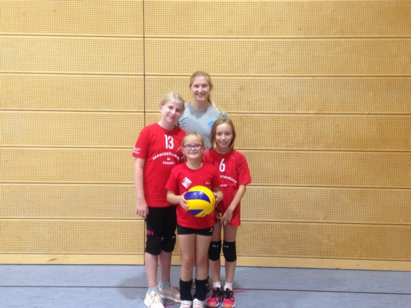 U12-Volleyballerinnen stehen in den Startlöchern