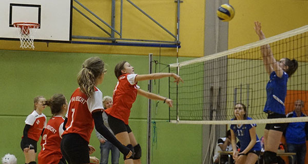 Heimspielpremiere der SG-Mädels