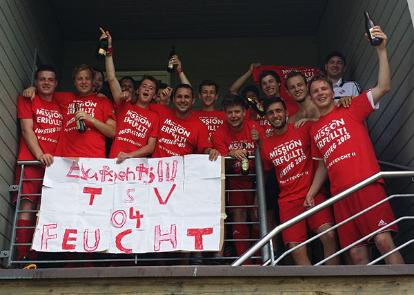 TSV 04 Feucht II feiert den Aufstieg