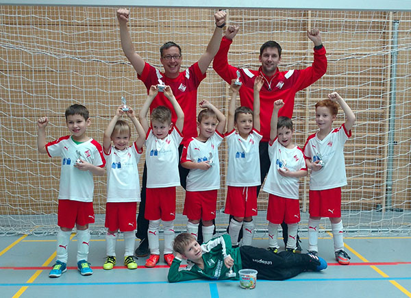 U7 gewinnt das Hallenturnier beim JFG Wendelstein