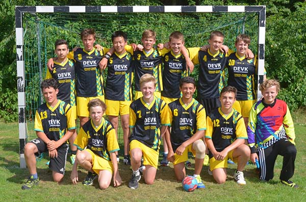 Die B-Jugend des TSV 1904 Feucht