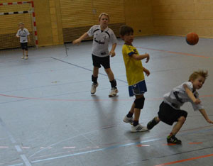 Handball Mini-Turnier in der Zeidlerhalle