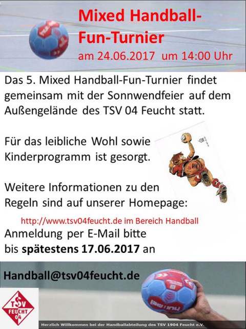 Mixed Handball-Fun-Turnier 2017
