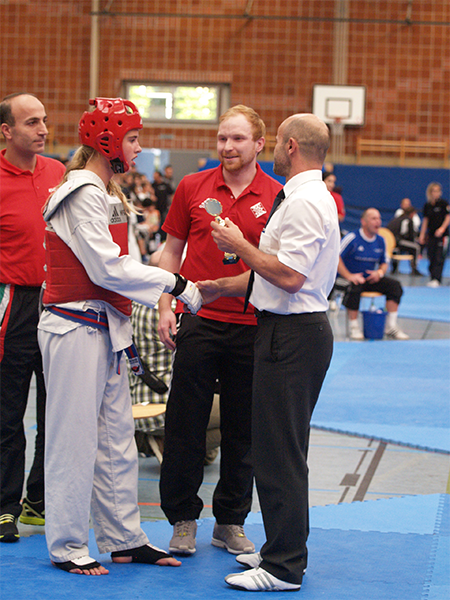 Luisa Held, Coach Florian Schaller