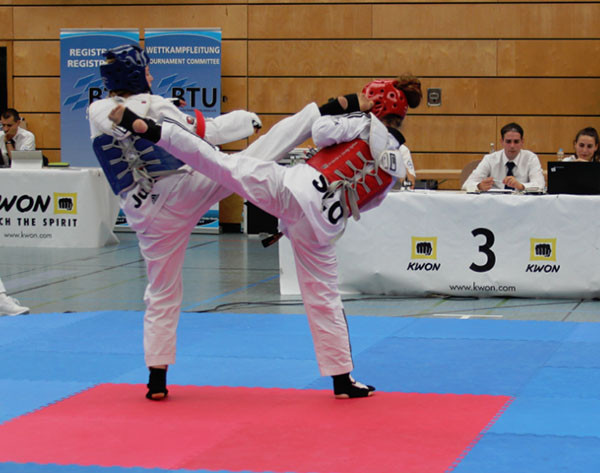 Silber und Bronze für die Taekwondo-Wettkämpferinnen des TSV 1904 Feucht bei einem internationalen Ranglistenturnier