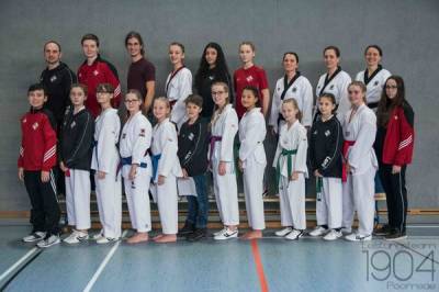 Das erfolgreiche Poomsae-Team