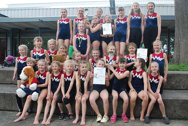 Nachwuchsturnerinnen beim Bayerischen Kinderturnfest zweimal auf dem Treppchen