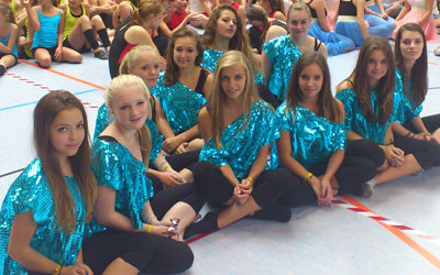 Turnmädels beim Dance2u-Cup in Coburg