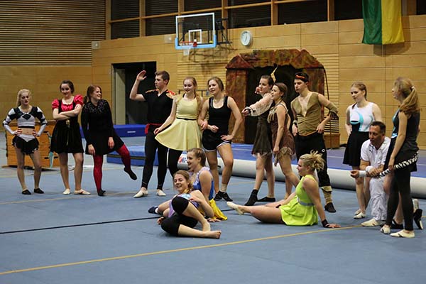 Am Ende zeigte das Jugendturnteam mit 