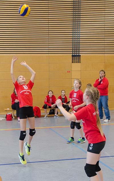Anna Lehmphul zog gekonnt im Zuspiel die Fäden.