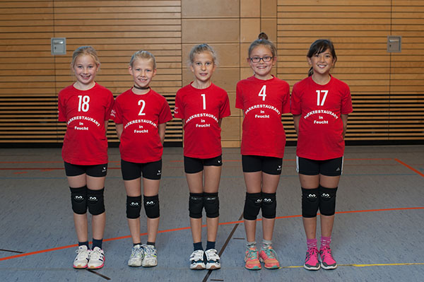     Die „Junga“ von links: Amelie Sommer, Nina Hoefer, Anna Lehmphul, Marli Smith, Julia Schröder