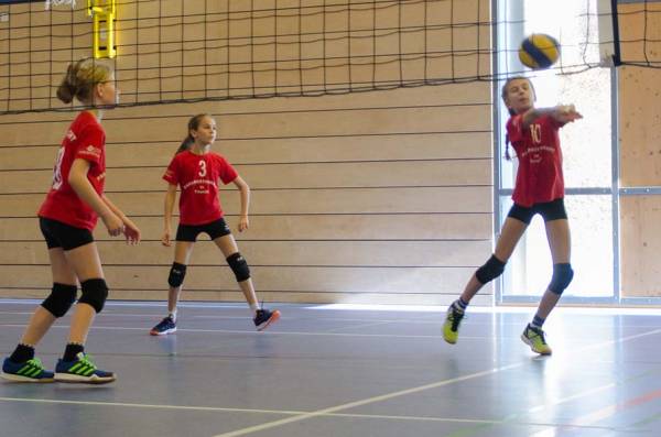 Das Team hatte zu jeder Zeit den Ball fest im Blick