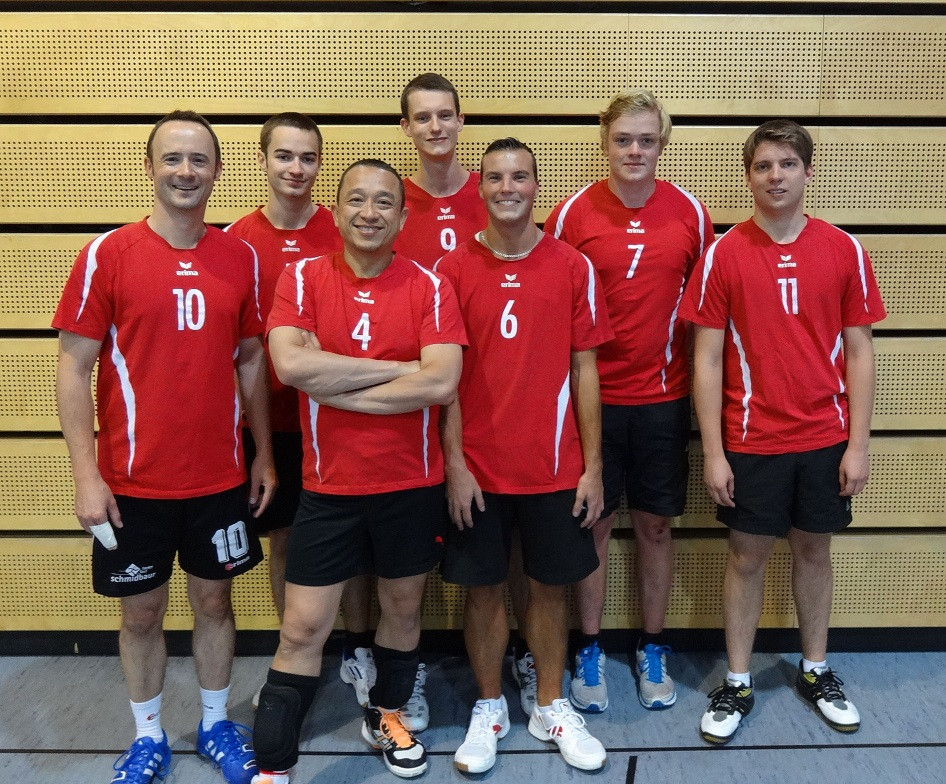 Heimspiel der Bezirksklasse-Volleyballer