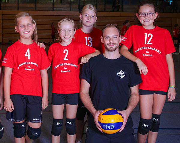 U12 Volleyballerinnen bei den Mittelfränkischen Meisterschaften